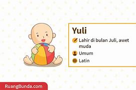 Arti Nama Yuli Yanti